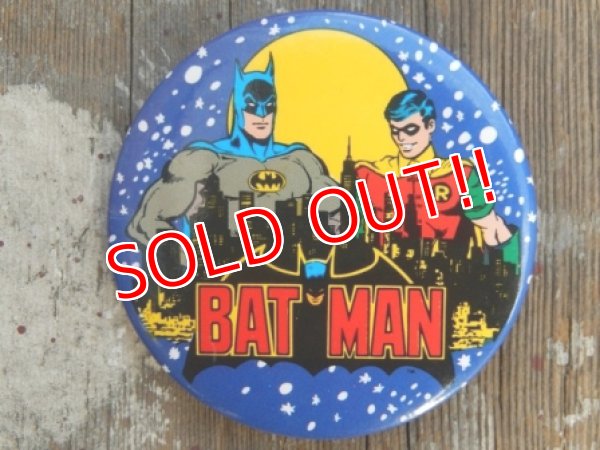 画像1: ct-140325-47 Batman & Robin / 80's Pinback