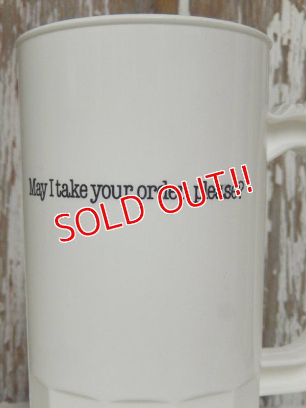 画像3: ct-140401-42 McDonald's / 80's Menu Plastic Mug