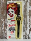 画像1: ct-140401-35 McDonald's / 80's Ronald McDonald Watch (Black)