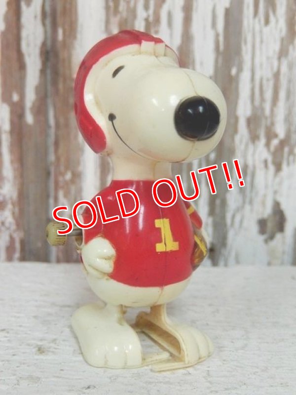 画像1: ct-140401-59 Snoopy / AVIVA 70's Wind up "Football"