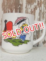 画像: ct-140401-10 Smurf / 1984 Milk glass mug (France)