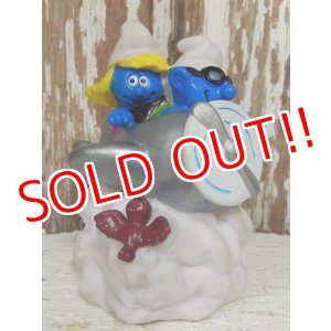 画像: ct-140409-04 Smurf & Smurfette  / 1999 Candy Top "Plane"
