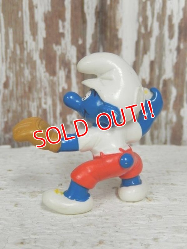 画像3: ct-140409-09 Smurf PVC / 1997 TEAM McDonald's PLAYER Smurf "Baseball Pitcher"