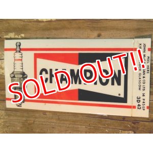 画像: ad-140408-02 CHAMPION / Spark Plug Sticker