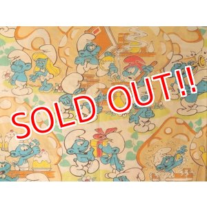 画像: ct-140415-13 Smurf / 80's Flat Sheet (Twin)