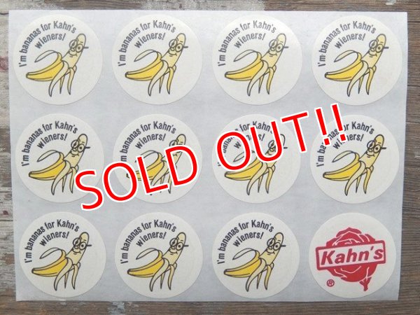 画像1: ct-140318-46 Kahn's / Sticker "Banana"