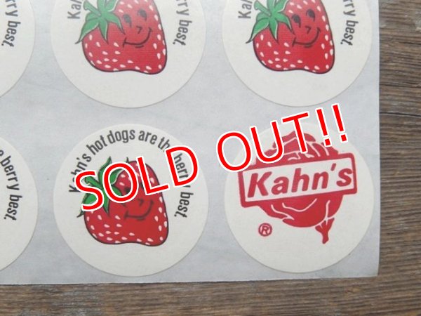 画像3: ct-140318-46 Kahn's / Sticker "Strawberry"