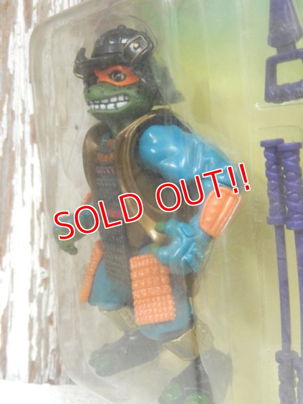 画像3: ct-140429-44 Teenage Mutant Ninja Turtles / Playmates 1992 Samurai Michelangelo