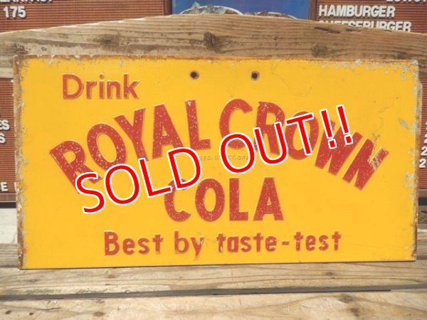 画像1: dp-140508-38 Royal Crown Cola / 40's-50's Metal sign