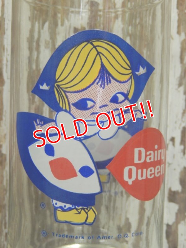 画像2: gs-140510-01 Dairy Queen / 70's "Little Miss Dairy Queen" Novelty Glass