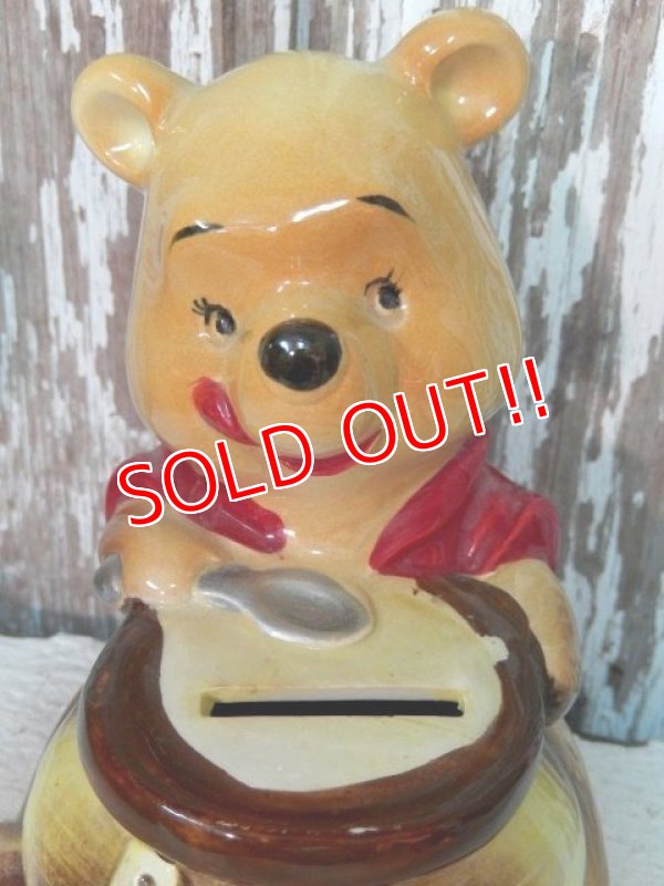 画像2: ct-140516-75 Winnie the Pooh / 70's Ceramic Bank