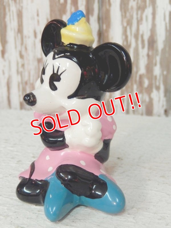 画像2: ct-140516-07 Minnie Mouse / 70's Ceramic figure