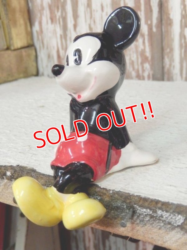 画像2: ct-140516-04 Mickey Mouse / 70's Ceramic figure