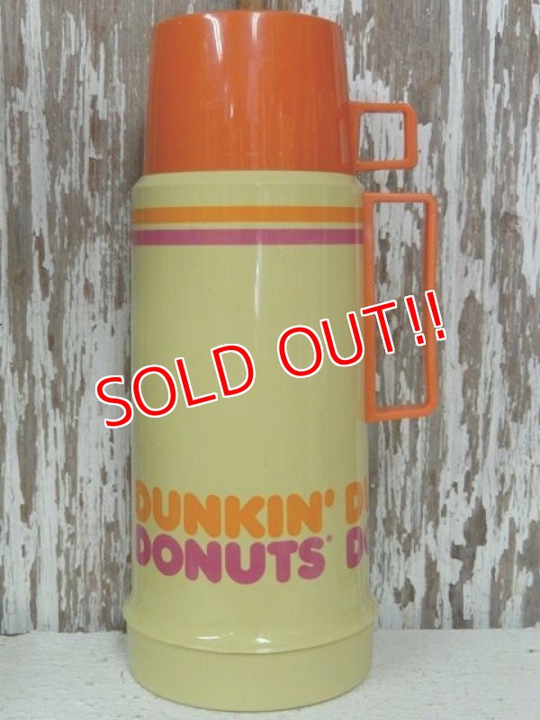 画像1: dp-140508-10 DUNKIN' DONUTS / 70's-80's Thermos