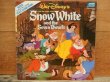 画像1: ct-140510-22 Snow White and Seven Dwarfs / 70's Record & Book