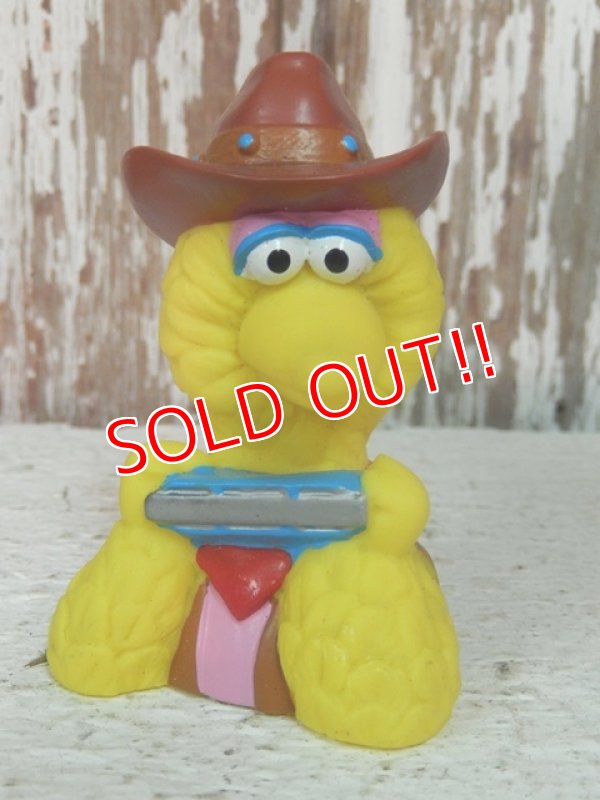 画像1: ct-140509-39 Big Bird / 90's Finger puppet (Cowboy)