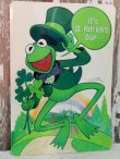 画像1: ct-140516-116 Kermit / Ambassador Cards 80's Greeting Card