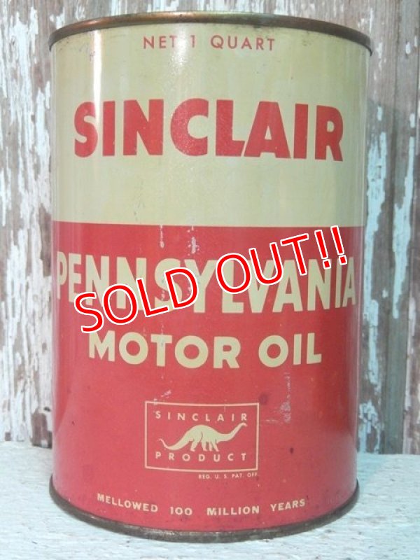 画像1: dp-140508-14 Sinclair / 50's-60's Oil Can