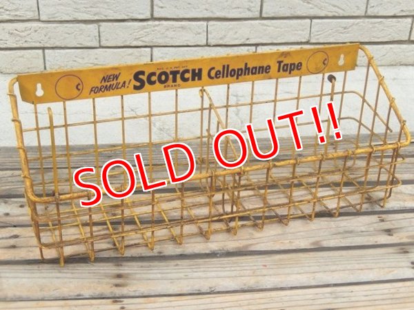 画像1: dp-140508-34 SCOTCH / Vintage Cellophane Tape Rack