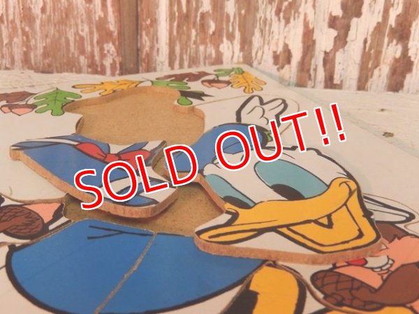 画像4: ct-140611-01 Donald Duck / Playskool 70's Wood Puzzle