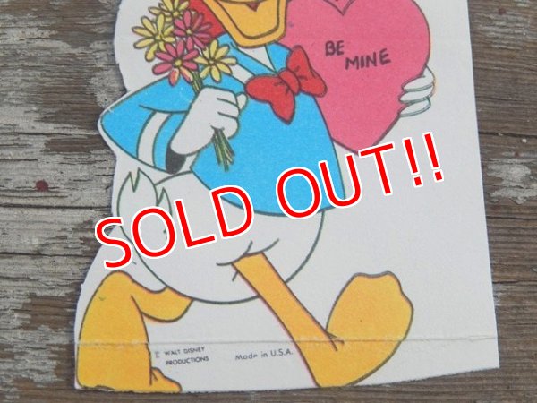 画像3: ct-140318-72 Donald Duck / 60's Valentine's Card