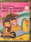 画像1: bk-140610-10 The Flintstones / Fred and Barney Have A Day Off 1974 Picture Book