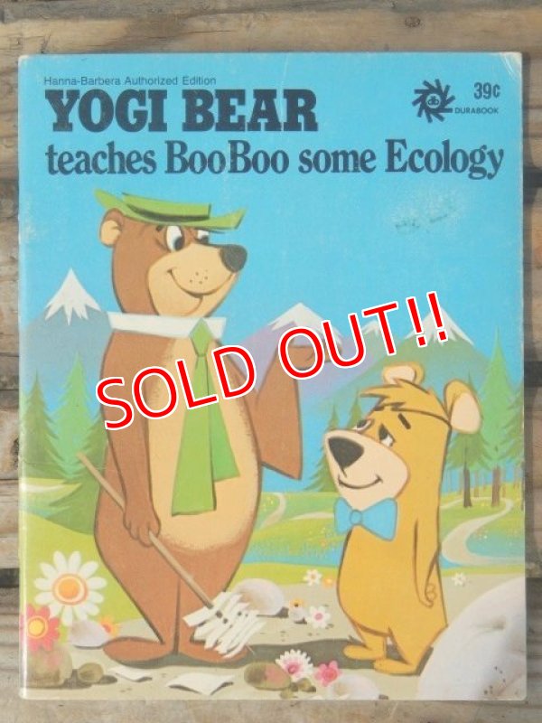 画像1: bk-140610-11 Yogi Bear teaches Boo Boo some Ecology 1974 Picture Book