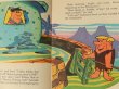 画像2: bk-140610-10 The Flintstones / Fred and Barney Have A Day Off 1974 Picture Book