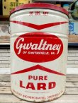 画像1: dp-140617-02 Gwaltney Pure Lard / Vintage Tin Can