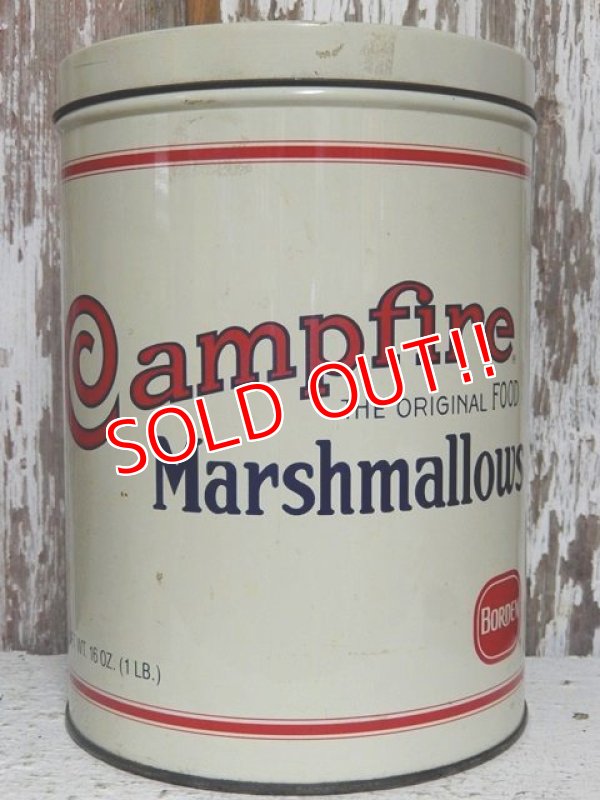 画像1: dp-140610-12 Campfire Marshmallows / Vintage Tin Can