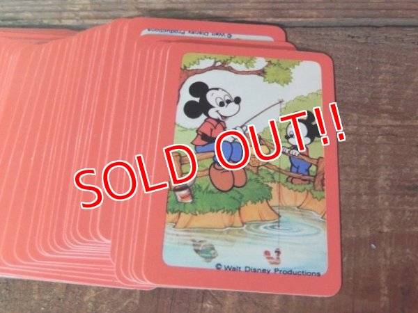 画像3: ct-140516-93 Mickey Mouse / Hallmark 70's Miniature Playing Cards