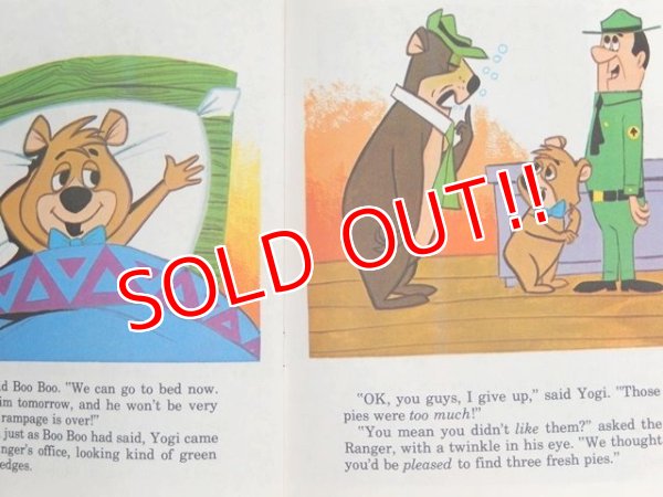 画像4: bk-140610-08 Yogi Bear / The Three Pies1974 Picture Book