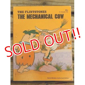 画像: bk-140610-07 The Flintstones / The Mechanical Cow 1975 Picture Book