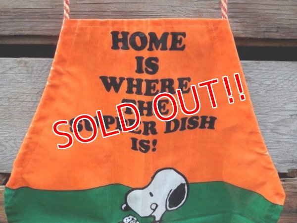 画像2: ct-140509-11 Snoopy / 70's Kid's Apron