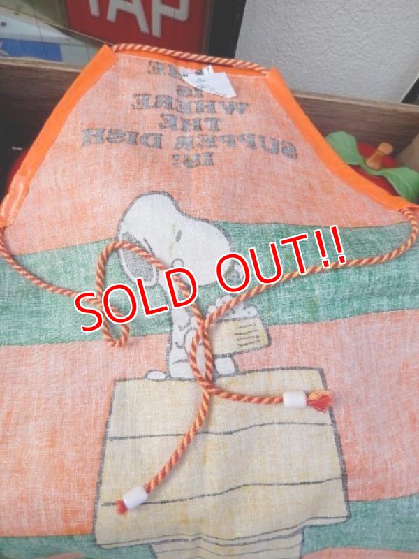 画像5: ct-140509-11 Snoopy / 70's Kid's Apron