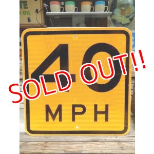 画像: dp-140606-06 Road sign "40 MPH"