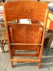 画像5: dp-140702-10 Vintage Wood Folding Chair