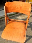 画像4: dp-140702-10 Vintage Wood Folding Chair