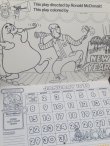 画像2: ct-140701-10 Ronald McDonald Play-Time Coloring Calendar 1978