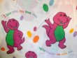 画像3: ct-140702-03 Barney & Friends / 90's Flat Sheet (Twin)