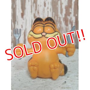 画像: ct-140708-12 Garfield / 80's PVC "Fork & Knife"