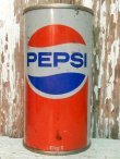 画像1: dp-140707-03 Pepsi Cola / 70's 10oz fl Steel Can