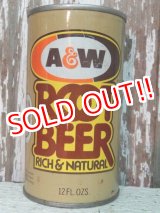 画像: dp-140707-03 A&W Root Beer / 70's 12oz fl Steel Can