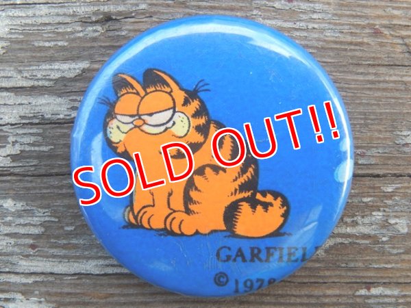 画像1: ct-130319-52 Garfield / 70's mini Pinback