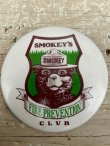 画像1: ct-140715-14 Smokey Bear / Pinback "Smokey's Fire Prevention Club"