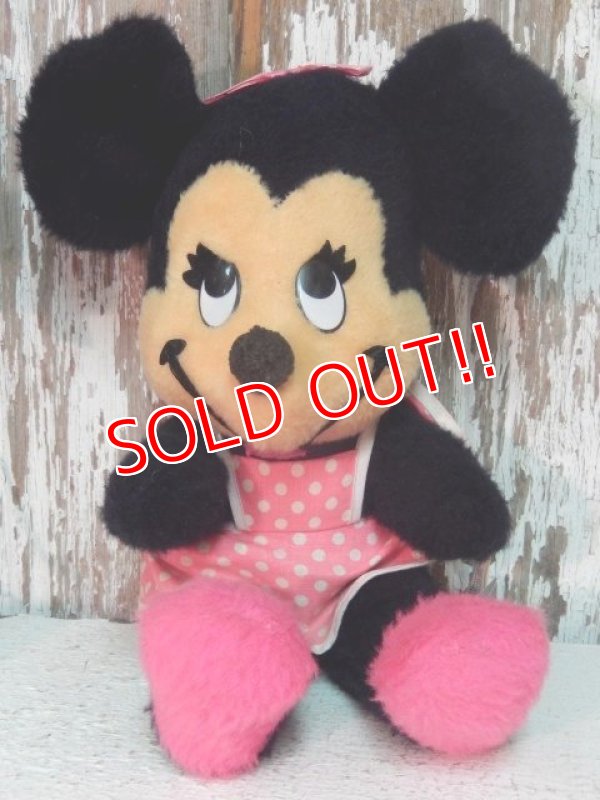 画像1: ct-140715-05 Minnie Mouse / 70's Plush doll