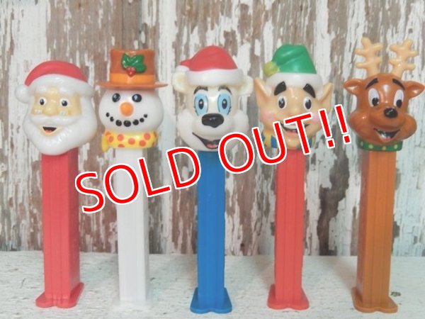 画像1: pz-130917-04 Christmas / 2000's PEZ Dispenser Set of 5