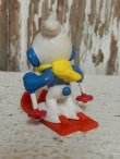 画像3: ct-140715-15 Smurf / PVC "Skier" #20091