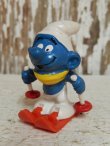 画像1: ct-140715-15 Smurf / PVC "Skier" #20091