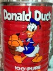 画像2: ct-140805-01 Donald Duck / 80's 100% Pure Orange Juice Can